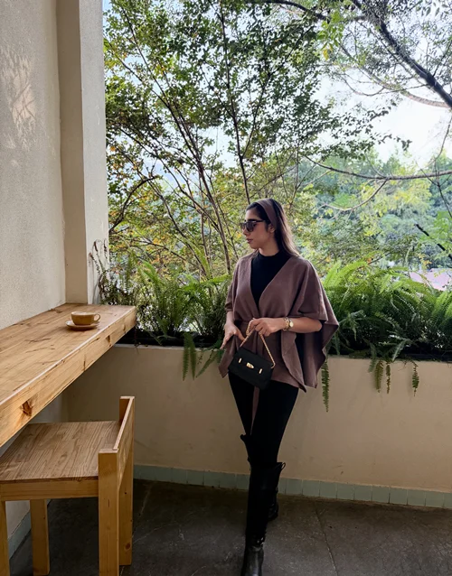 پانچو شکلاتی